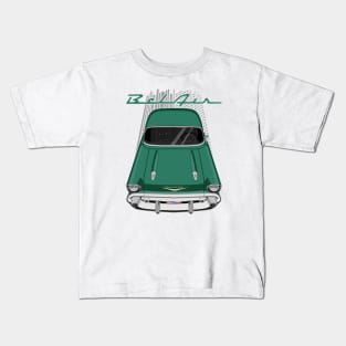 Chevrolet Bel Air 1957 - sherwood green Kids T-Shirt